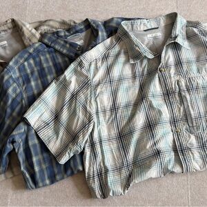 Columbia sportswear, short sleeve Men’s XXL 3 pack